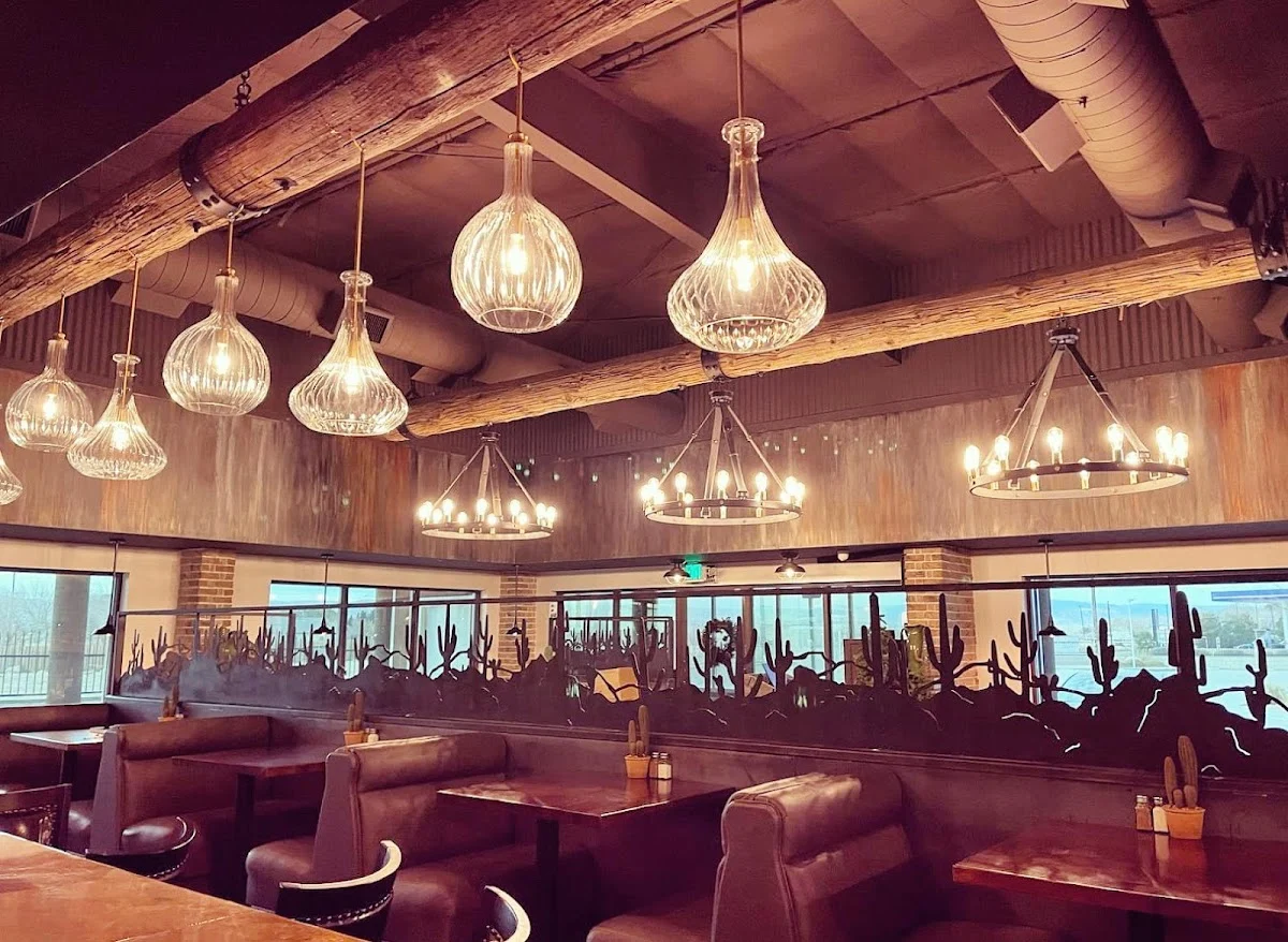 Food and dining at Iron Cactus Steakhouse